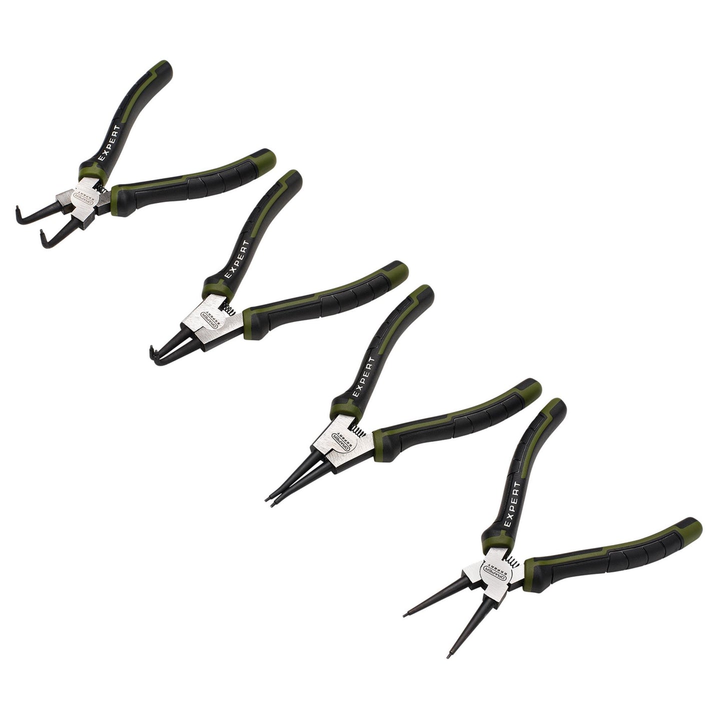 Draper Expert Circlip Plier Set 180mm 4 Piece Internal & External Clips 28617