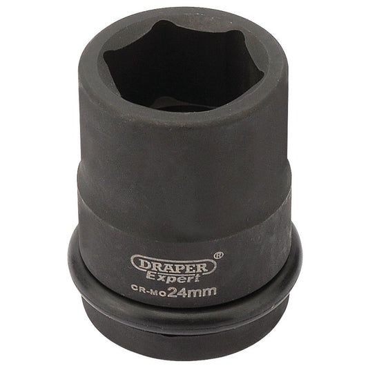 Draper Expert 24mm 3/4"D 6 Point Impact Socket Metric Standard HI-TORQ 28694