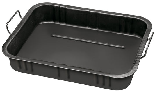 Draper Metal Oil Spill Drip Tray Drain Pan 12L Size 485 x 375 x 94mm 28816