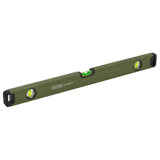 Draper Expert Aluminium Box Spirit Level 600mm Three Vials Hang Holes 29014