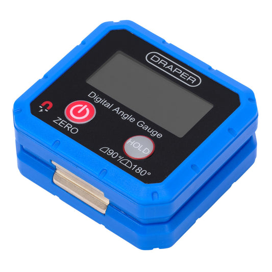 Draper Digital Box Level and Angle Gauge Magnetic Base 0-90 or 0-180 deg 29098