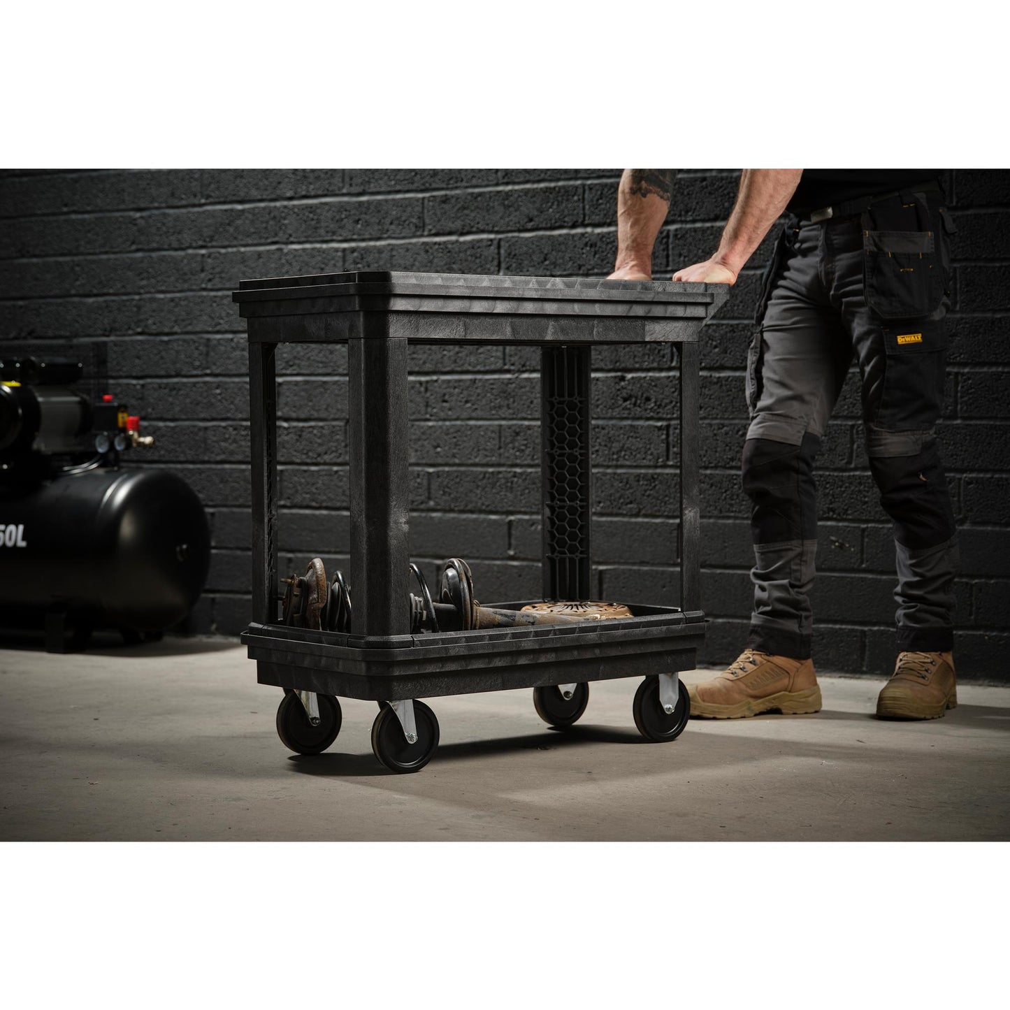 BUNKER Load-Up 2-Tier Tool Trolley