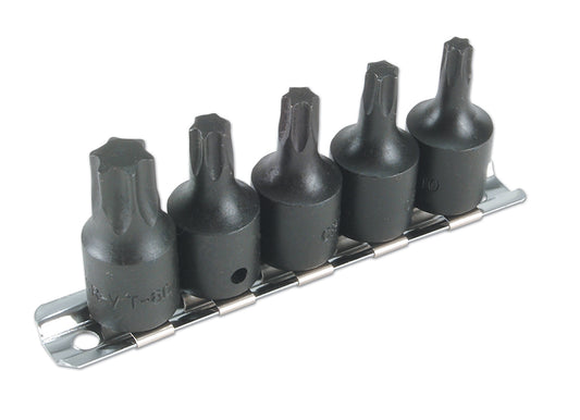 Laser Tools Star Socket Bit Set 3/8"D 5pc 2983
