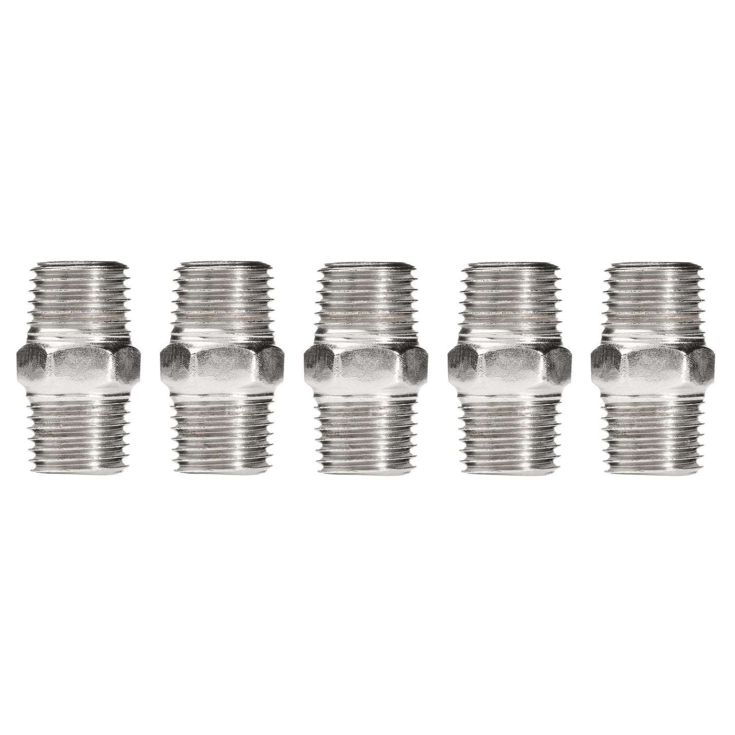 Double Union, 1/4" BSP (Pack of 5)