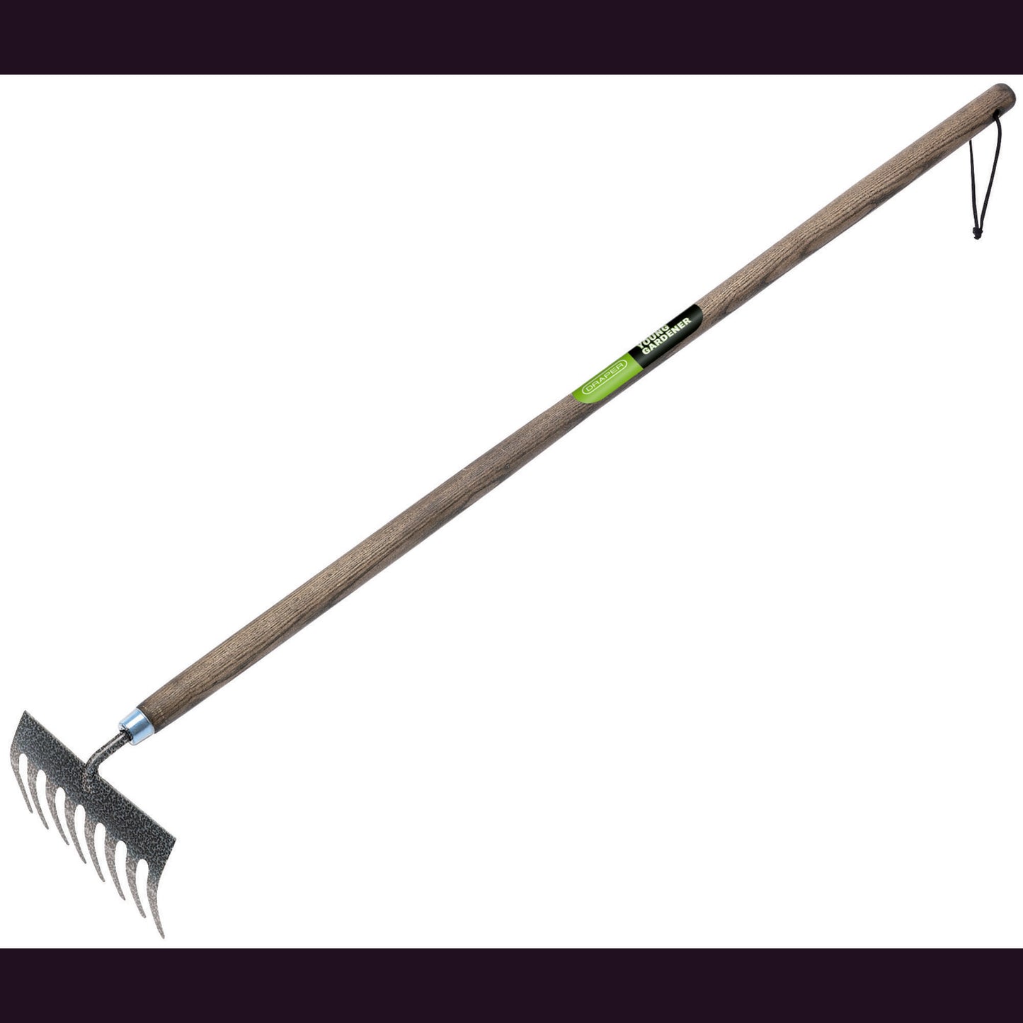 Young Gardener Long Handled Garden Rake with FSC Ash Handle