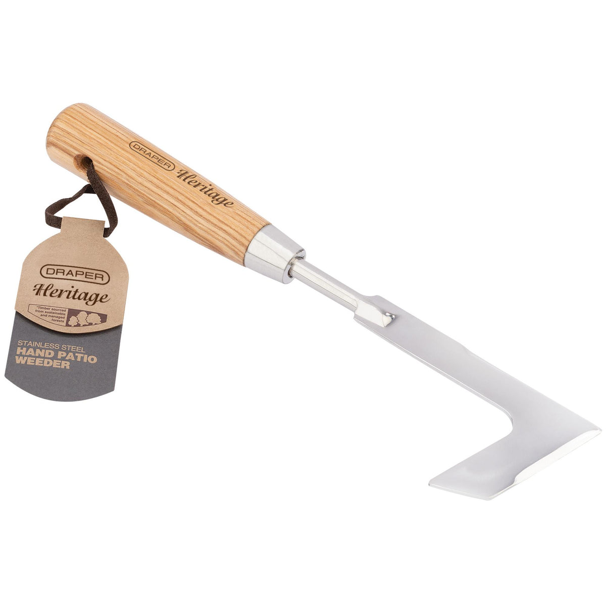 Draper Heritage Stainless Steel Hand Patio Weeder