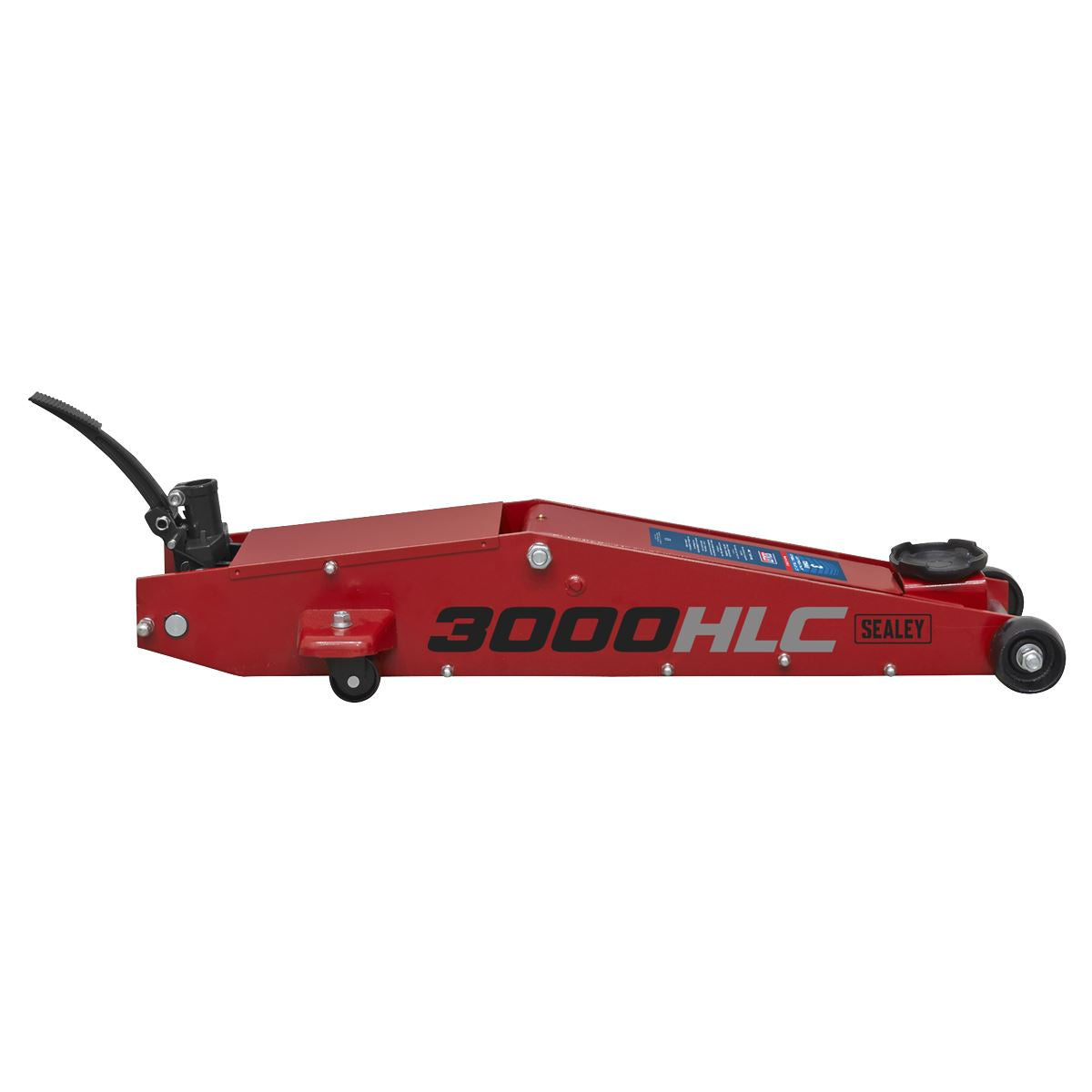 Sealey Trolley Jack 3 Tonne Long Reach High Lift 3000HLC
