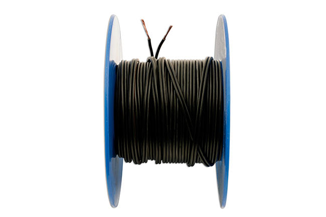 Connect Black / Red Twin Core Speaker Cable 24/0.20 6A 100m 30067
