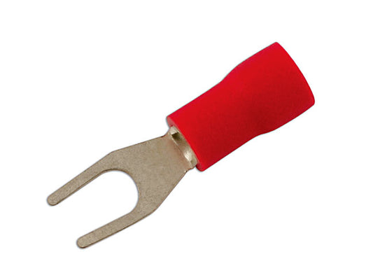 Connect Red Fork Terminal 5.3mm 100pc 30152