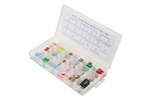 Connect Comprehensive Fuse Set For Tesla 78pc 30158