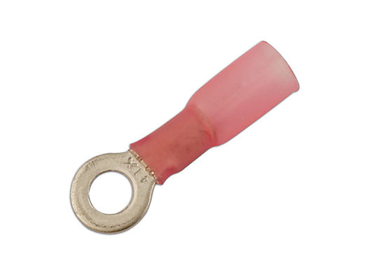 Connect Red Heat Shrink Ring 4.0mm 25pc 30160