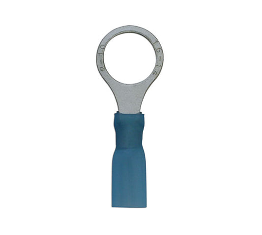 Connect Blue Heat Shrink Ring Terminal 10.5mm 25pc 30199