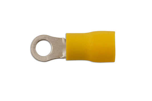 Connect Yellow Ring Terminal 5.3mm 100pc 30218