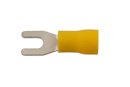 Connect Yellow Fork Terminal 4.0mm 100pc 30224