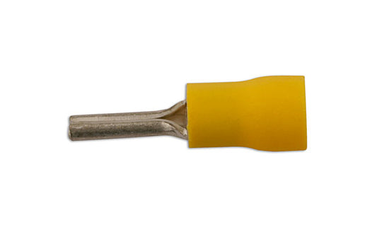 Connect Yellow Pin Terminal 14mm 100pc 30225