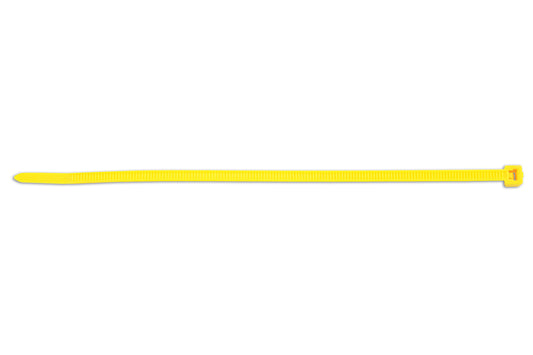 Connect Hellermann Yellow Cable Tie 200mm x 4.6mm 100pc 30297