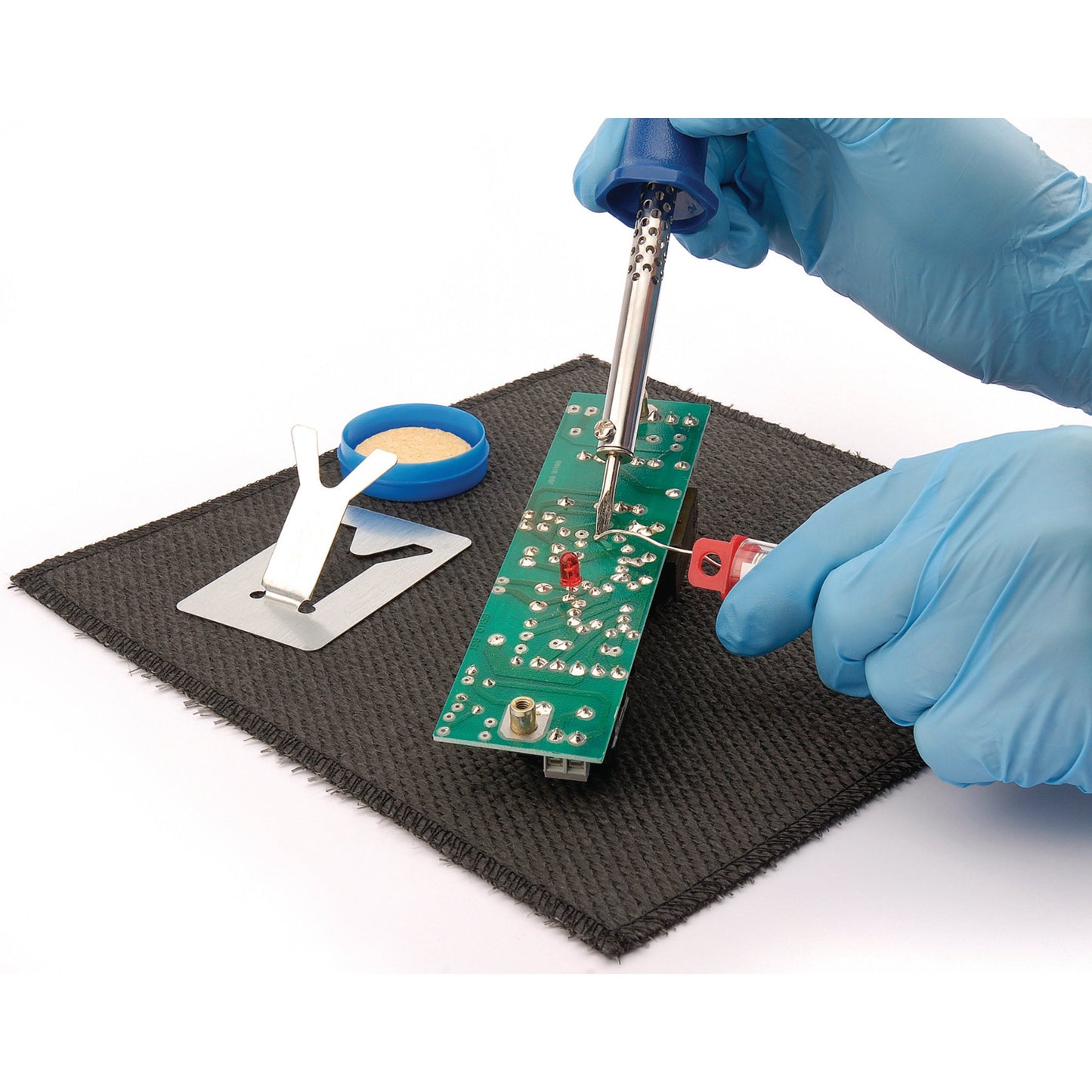 Draper Asbestos Free Soldering Mat 250 x 250mm Stop Flame Damage Scorching 30309