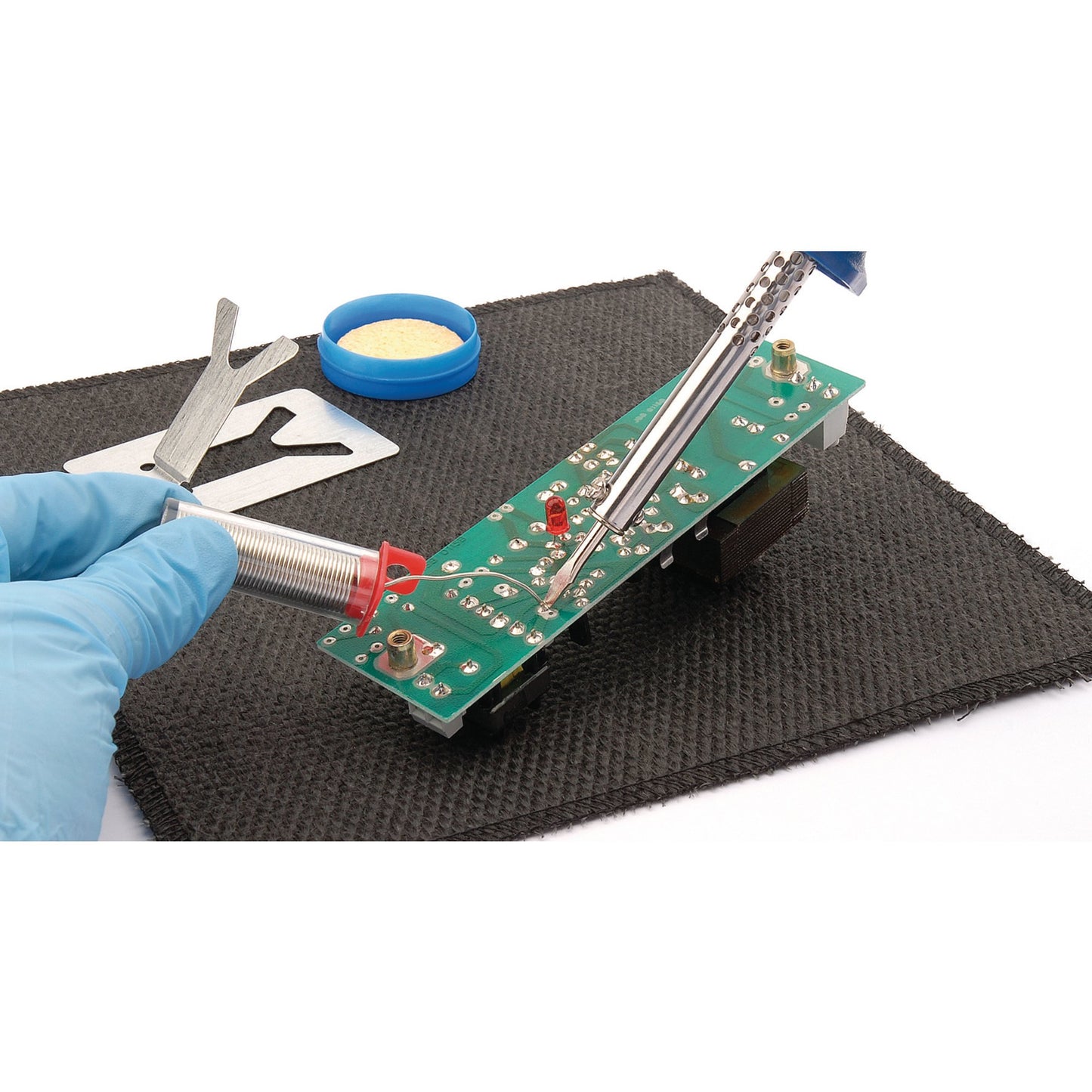 Draper Asbestos Free Soldering Mat 250 x 250mm Stop Flame Damage Scorching 30309