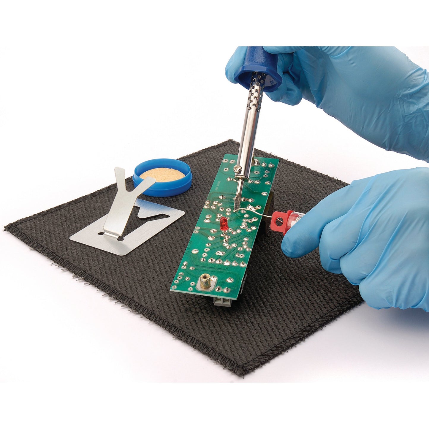 Draper Asbestos Free Soldering Mat 250 x 250mm Stop Flame Damage Scorching 30309
