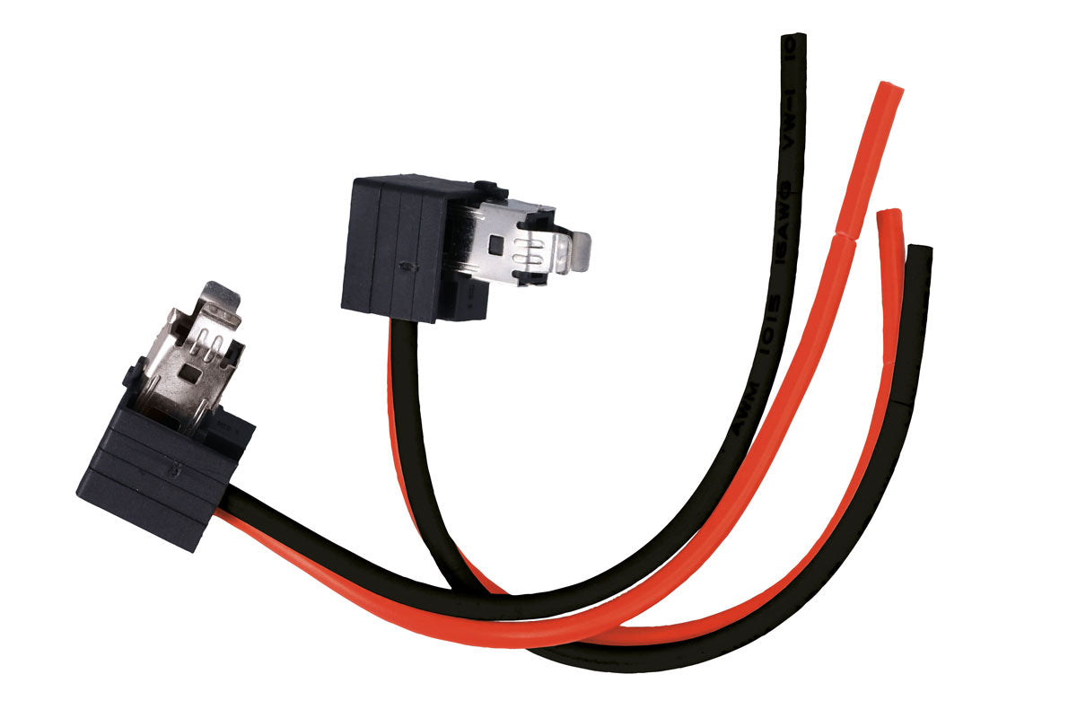 Connect H1 Headlamp Bulb Connector 2pc Wire 1.5 mm² Harness Length 150mm 30358