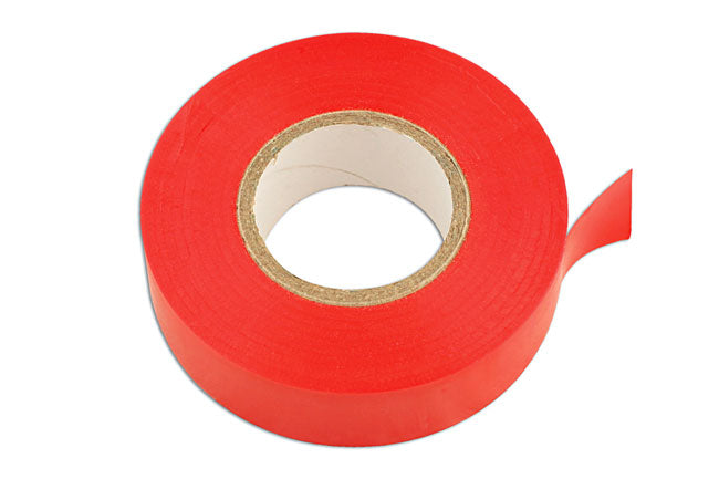 Connect Red PVC Insulation Tape 19mm x 20m 10pc 30380