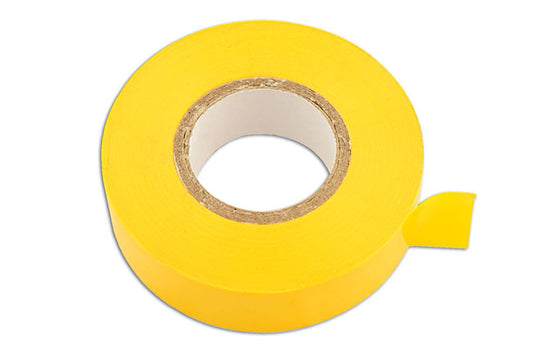 Connect Yellow PVC Insulation Tape 19mm x 20m 10pc 30382