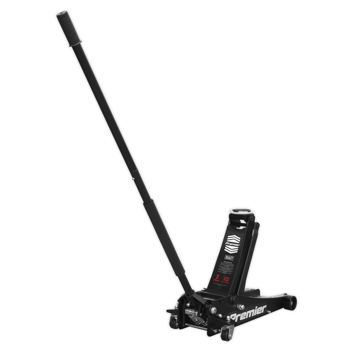 Sealey Trolley Jack 3 Tonne Low Profile Rocket Lift Black 3040AB