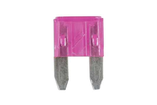 Connect Mini Blade Fuses 3A, Violet 25pc 30424