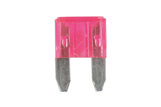 Connect Mini Blade Fuses 4A, Pink 25pc 30425