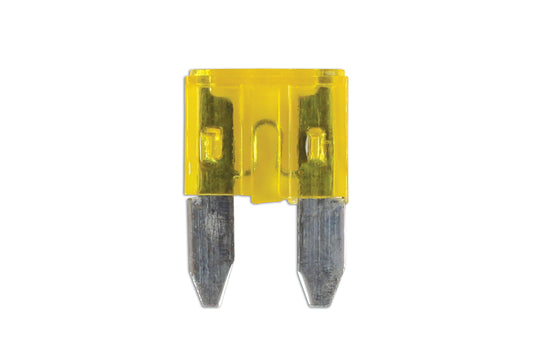 Connect Mini Blade Fuses 20A, Yellow 25pc 30430