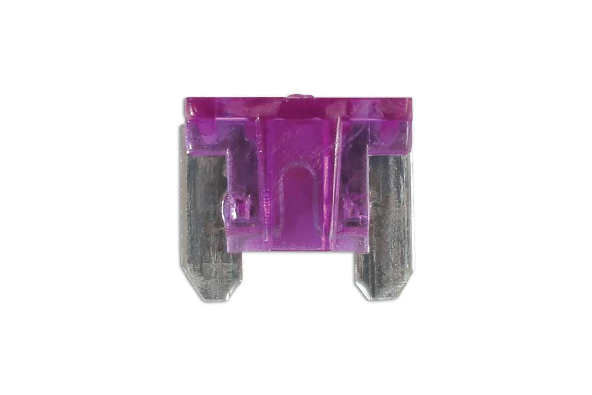 Connect Low Profile Mini Blade Fuses 3A, Violet 25pc 30436