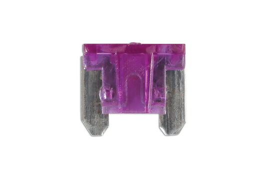 Connect Low Profile Mini Blade Fuses 3A, Violet 25pc 30436