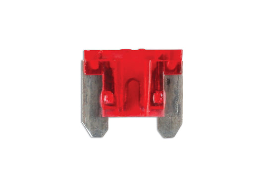 Connect Low Profile Mini Blade Fuses 10A, Red 25pc 30440