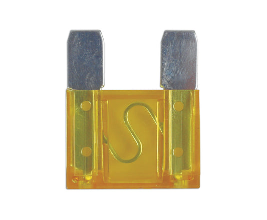 Connect Maxi Blade Fuses 20A, Yellow 10pc 30445