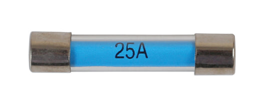 Connect Glass Auto Fuses 25A 100pc 30499