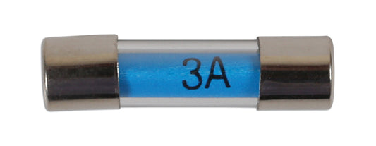 Connect Mini Glass Radio Fuses 3A, 100pc 30504