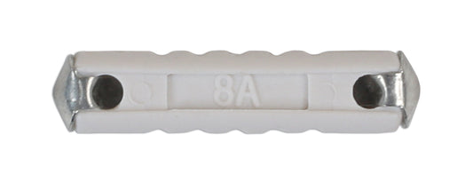 Connect Continental Auto Fuses 8A, White 100pc 30507