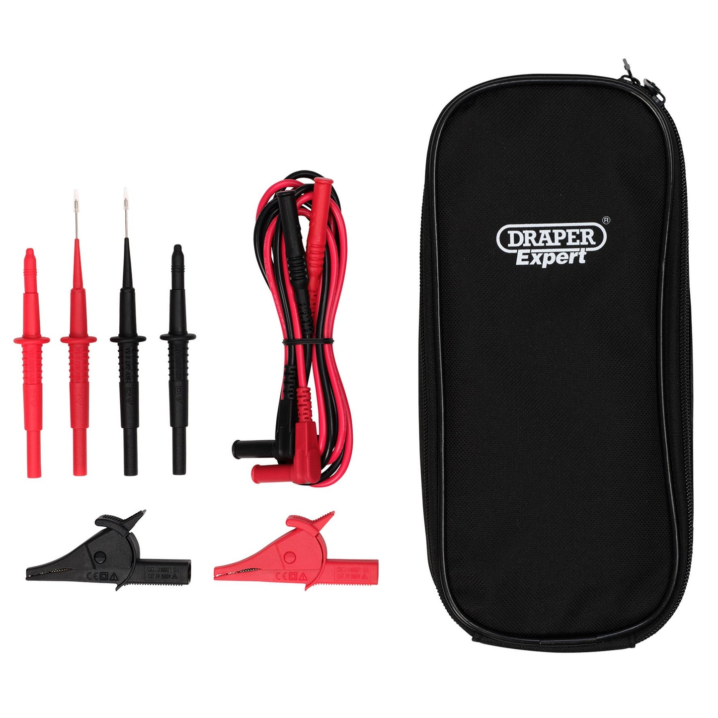 Draper Expert Digital Multimeter AC DC Voltage Current Tester LCD Backlit 30629