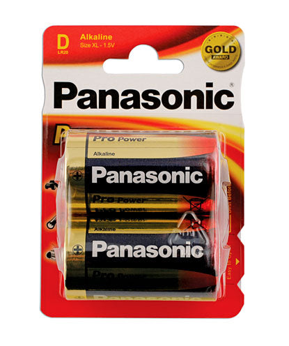 Connect Panasonic Pro Power Size D Battery 2pc 30667