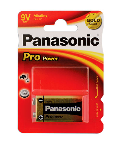 Connect Panasonic Pro Power PP3 9V Battery 1pc 30668