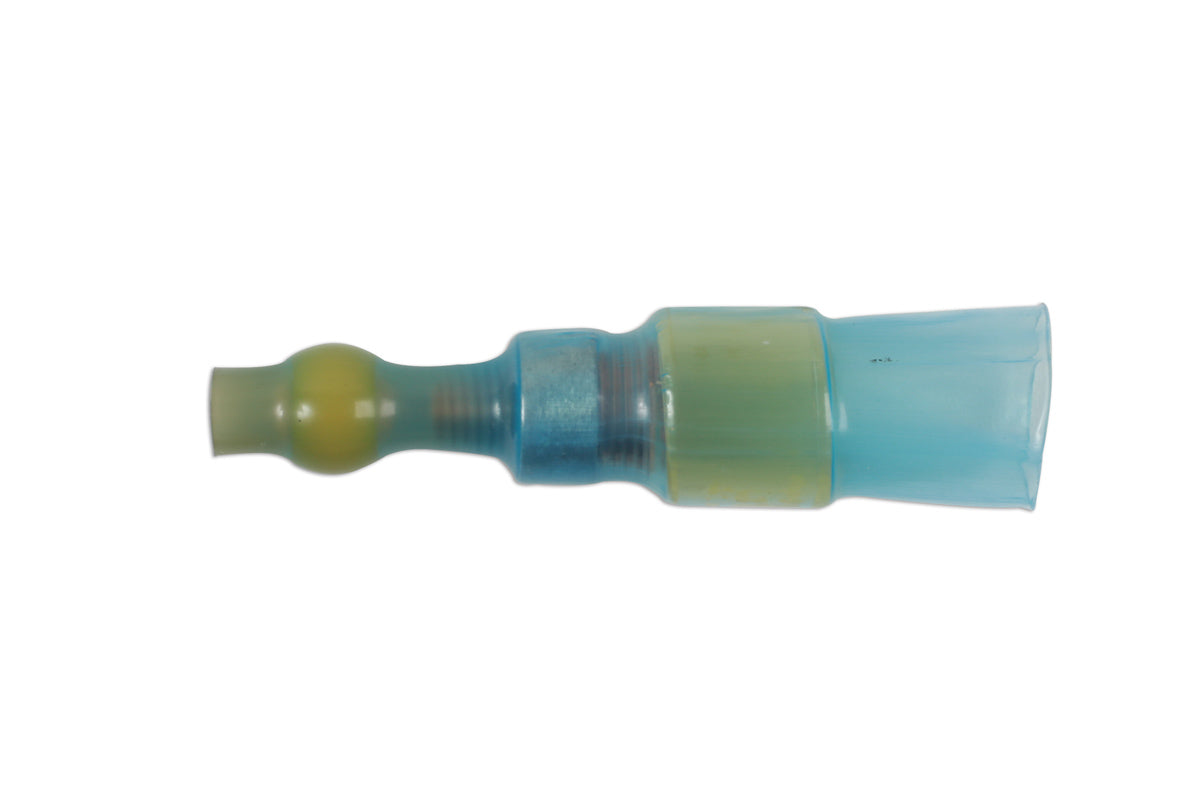 Connect Closed Splice Solder Type Cable End Sleeve Yellow 6pc 30684