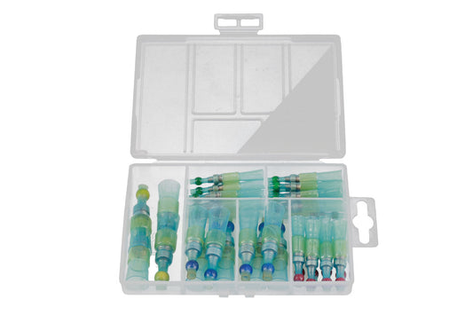 Connect Assorted Closed End Solder Type Cable End Sleeve 36pc 30685