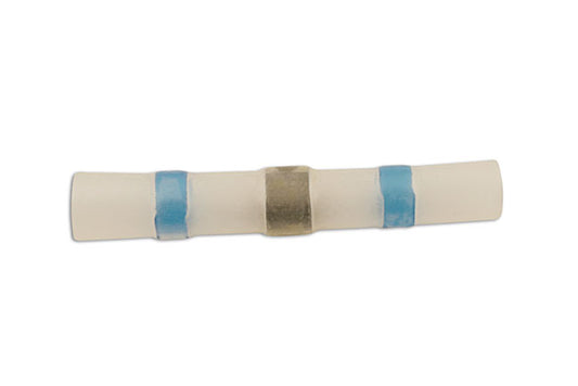 Connect Blue Solder Type Heat Shrink Butt Connector 25pc 30694