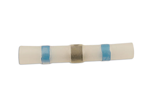 Connect Blue Solder Type Heat Shrink Butt Connector 100pc 30695
