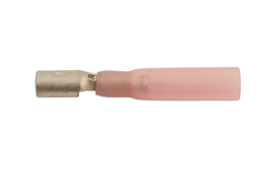 Connect Red Heat Shrink Female Bullet Terminal 25pc 30699