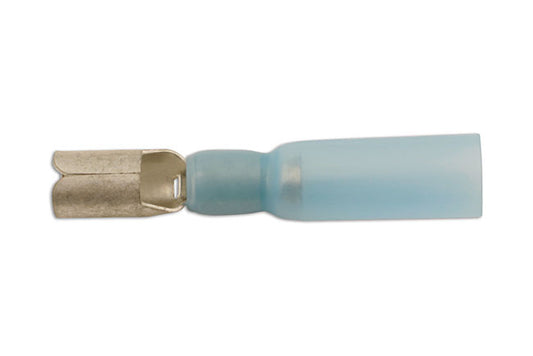 Connect Blue Heat Shrink Female Bullet Terminal 25pc 30701