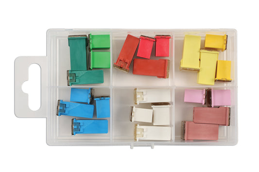 Connect Assorted J-Type & Low Profile J-Type Fuses 24pc 30723