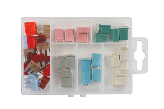 Connect Emergency Fuse Kit - M-Type & Micro 3 Blade Fuses 41pc 30728