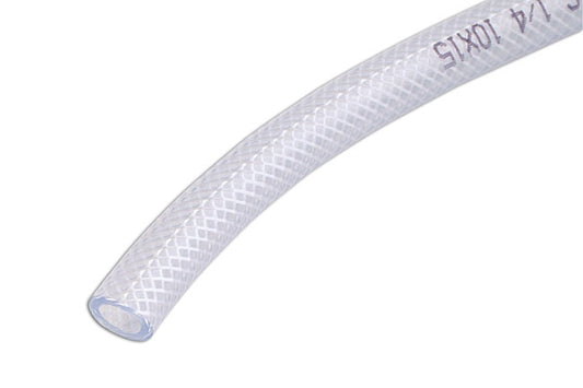 Connect Clear PVC Braided Tubing 25mm ID 30m 30890