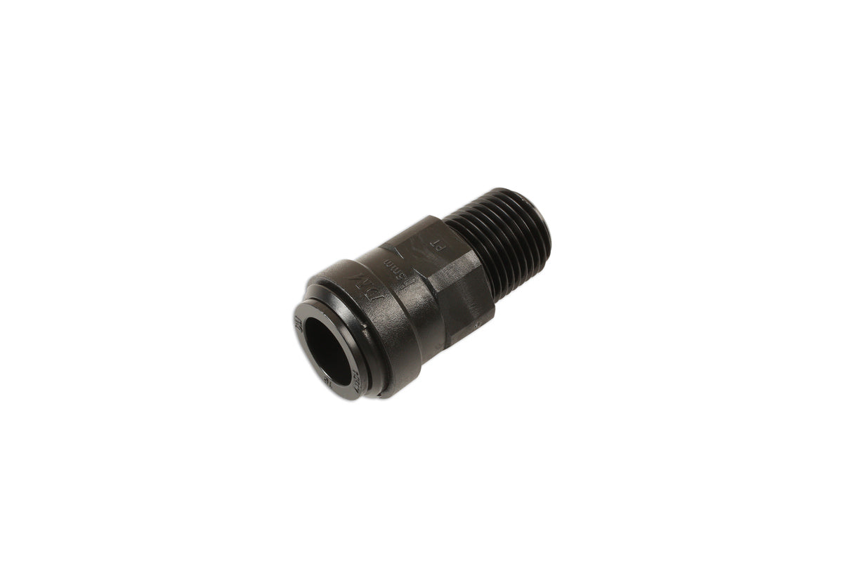 Connect Push-Fit Male Connector 15mm Tube OD to 1/2" BSPT 5pc 31007